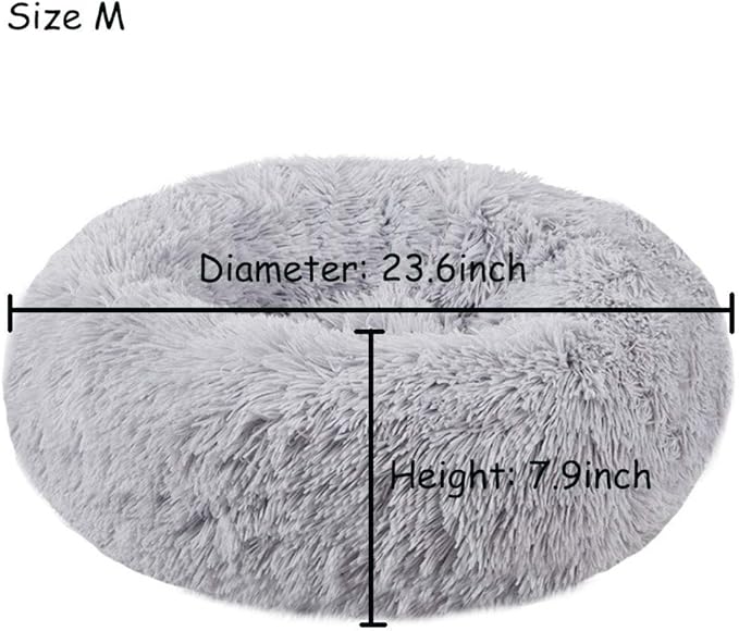 BODISEINT Modern Soft Plush Round Pet Bed - Image 7