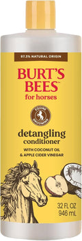 Burt's Bees for Horses Detangling Conditioner, with Coconut Oil, 32 Oz