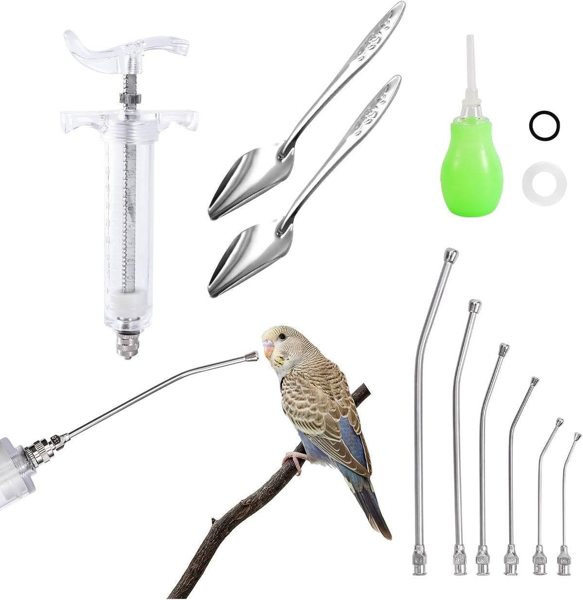 20ML Baby Bird Feeding Syringe Set Pet Syringe