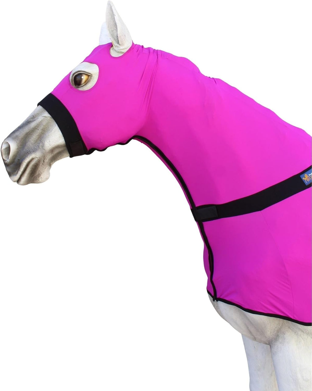 CHALLENGER Large Horse Comfort Stretch Full Body Sheet Slinky Sleazy Neck