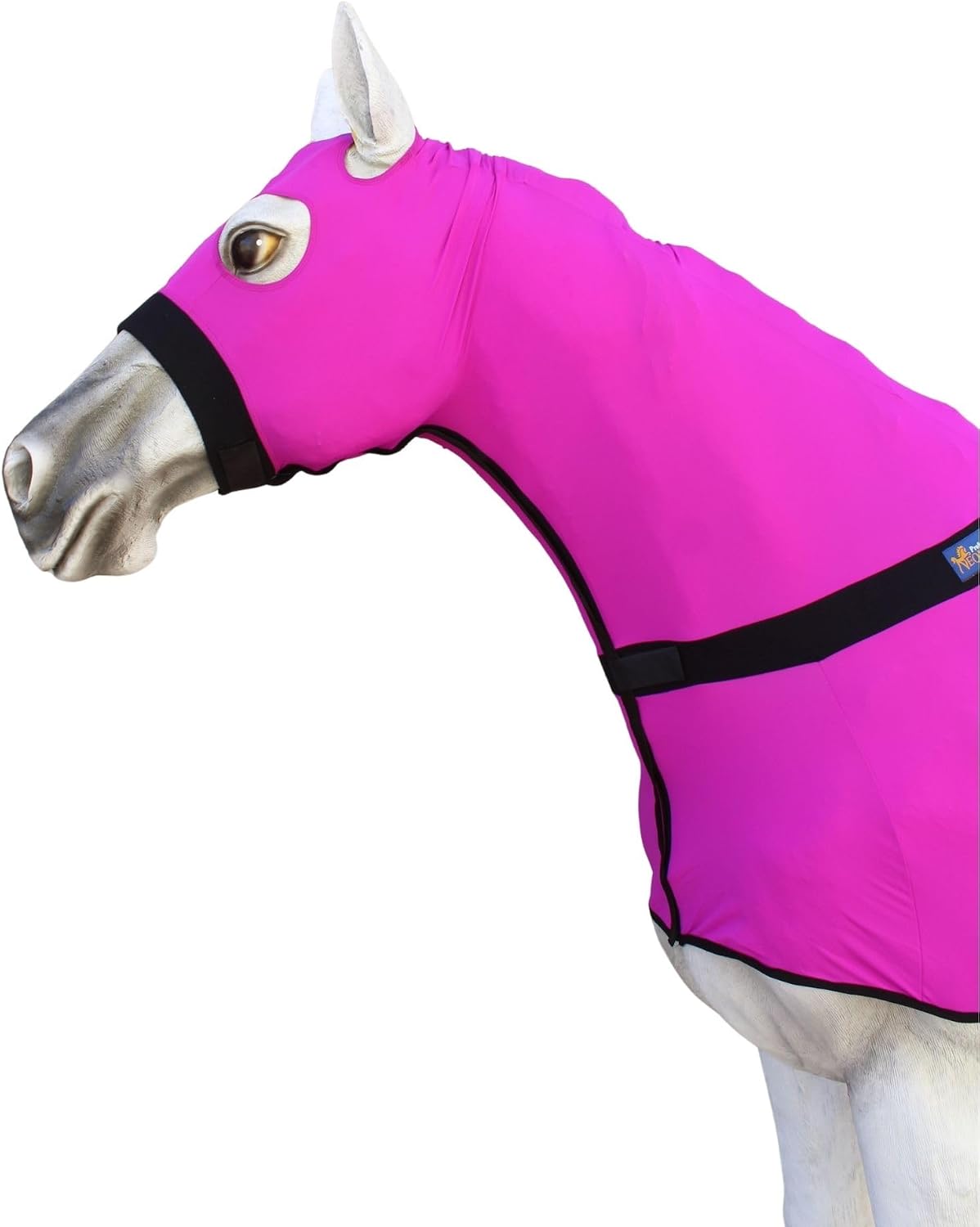 CHALLENGER Large Horse Comfort Stretch Full Body Sheet Slinky Sleazy Neck