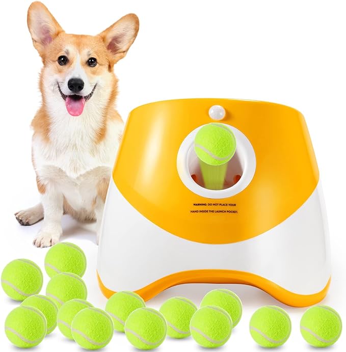 Automatic Dog Ball Launcher, Dog Ball Thrower by Unknown