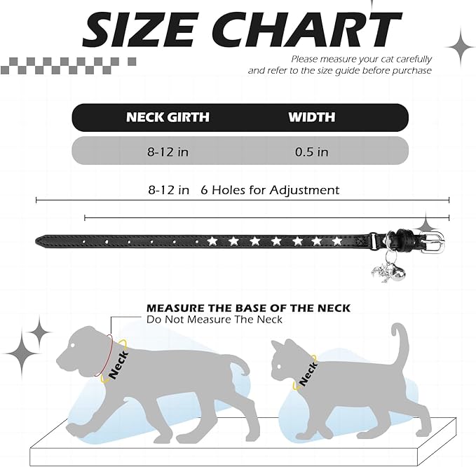 EXPAWLORER Halloween Leather Cat Collar - Image 2