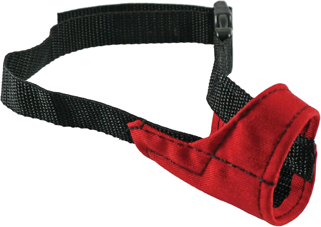 JorVet Soft Dog Muzzle | Adjustable, Breathable Nylon for Preventing Biting | Comfortable & Secure Fit for XX-Small Dogs – Perfect for Everyday Walks, Vets & Grooming | Blue
