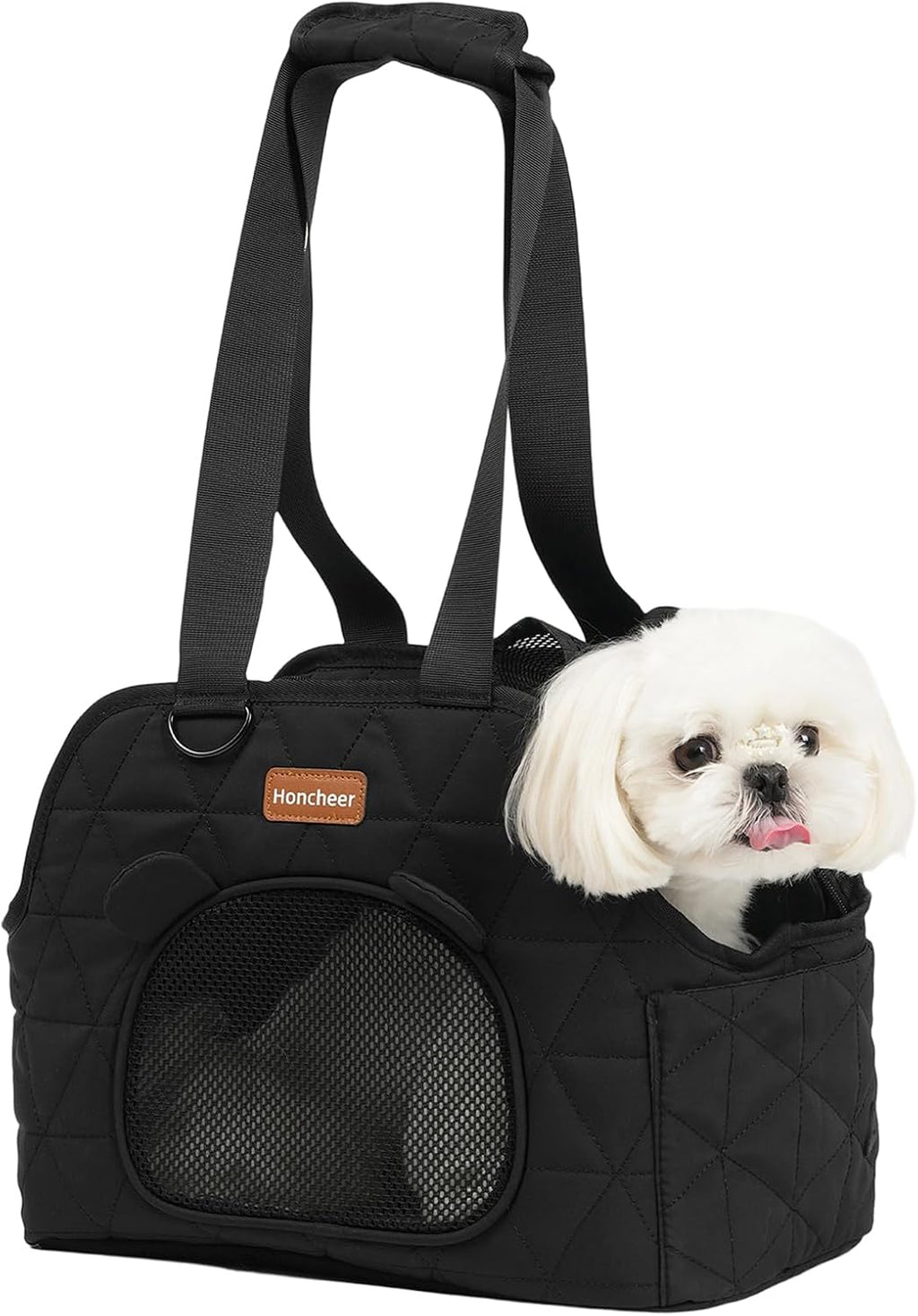 Dog Purse Carrier for Small Dogs Firm Bottom Puppy Travel Bag