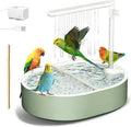 Bird Bath, Parrot Bathtub, Automatic Parrot Shower Bath with Pump