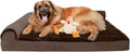 FurHaven Orthopedic Dog Bed & goDog Toy by FurHaven