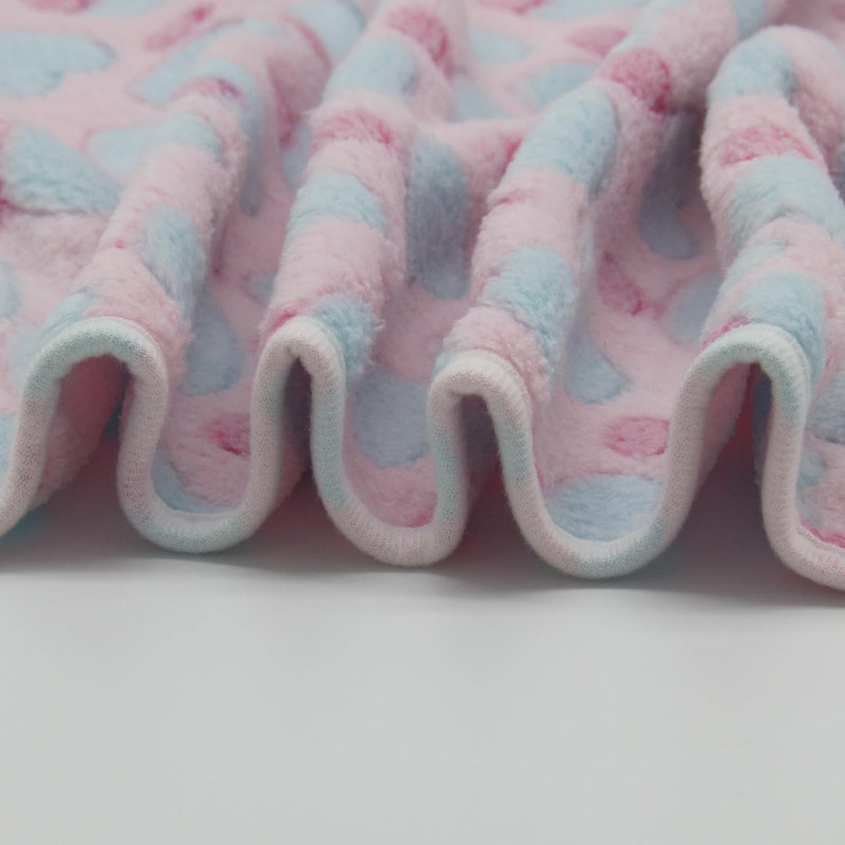 1 Pack 3 Puppy Blankets Super Soft Warm Sleep Mat Love Print Blanket Fluffy Fleece Pet Blanket Flannel Throw Dog Blankets for Small Dogs Puppy Dogs Fluffy Cats,Mix Love-Small(23"x15")