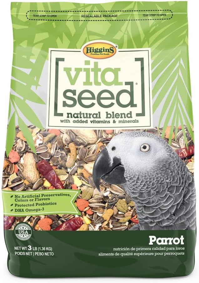 Higgins Vita Seed Parrot 3 Lbs.