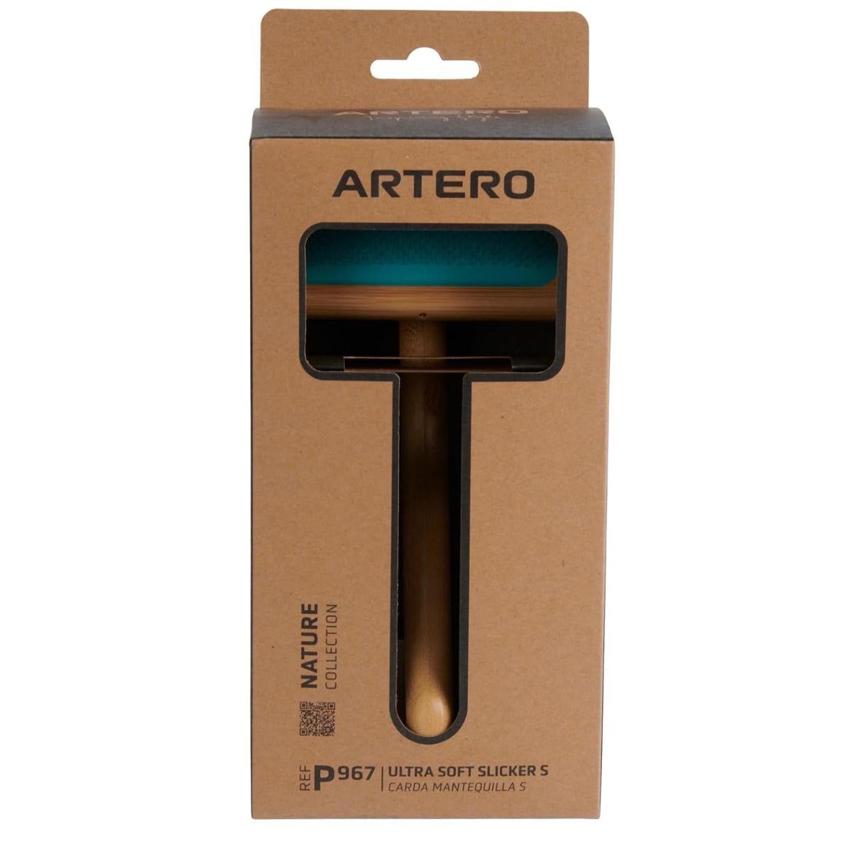 Artero Stella Super Soft Slicker Brush for Dogs and Cats, Size S