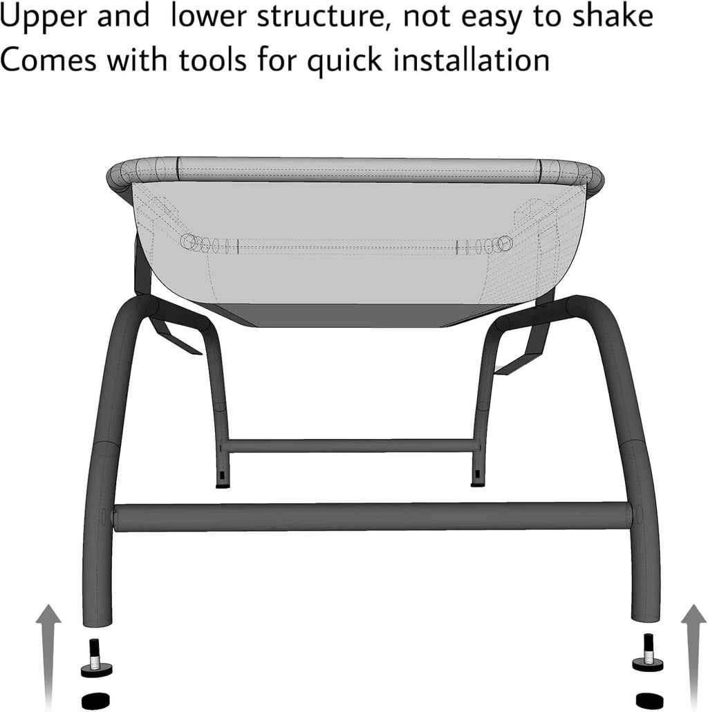 JUNSPOW Cat Bed [Designed for Big Cats] Cat Hammock Dog Bed