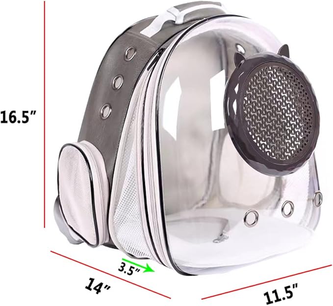 Expandable Cat Carrier Backpack, Backpack - Image 2