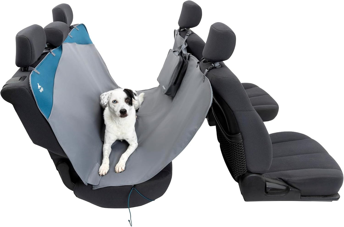 Kurgo Rover Hammock Car Seat Cover, Grey, 55" Wide