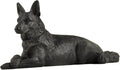 JFSM INC. 6" Black German Shepherd Dog Figurine – Hand-Painted Gift by JFSM+INC.