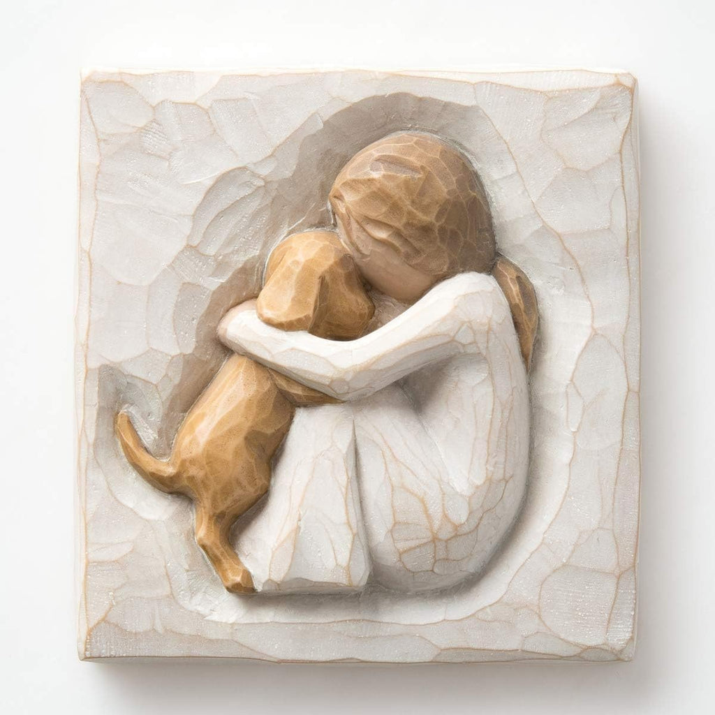 Willow Tree True Plaque, Sculpted Hand-Painted Bas-Relief