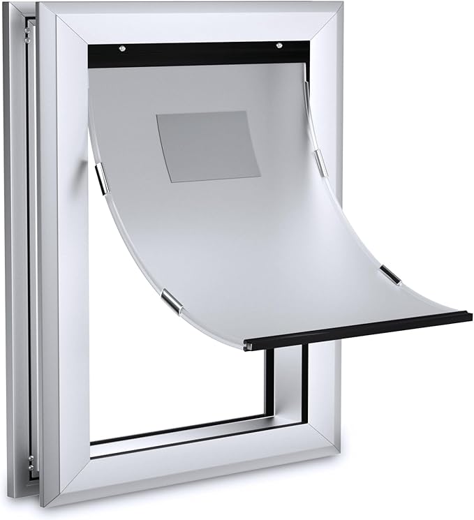 Ownpets Aluminum Large Dog Door, Pet Door by Ownpets