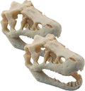 2 Pack Dinosaur Aquarium Decorations Skull Aquarium Ornament Mini Dinosaur Mold by MTGHYARE