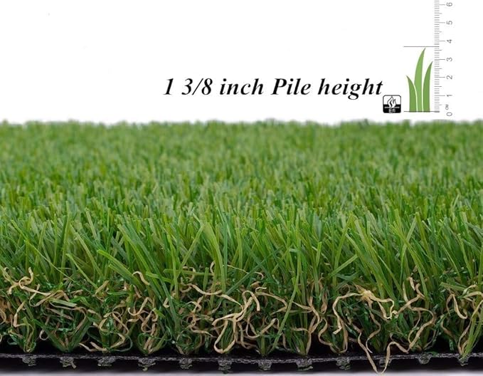 ALTRUISTIC Artificial Grass 6FTX77FT, Realistic Fake Grass Deluxe Turf - Image 2