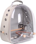 Bird Traval Carrier Cage, Vet Transport Book Bag by halinfer