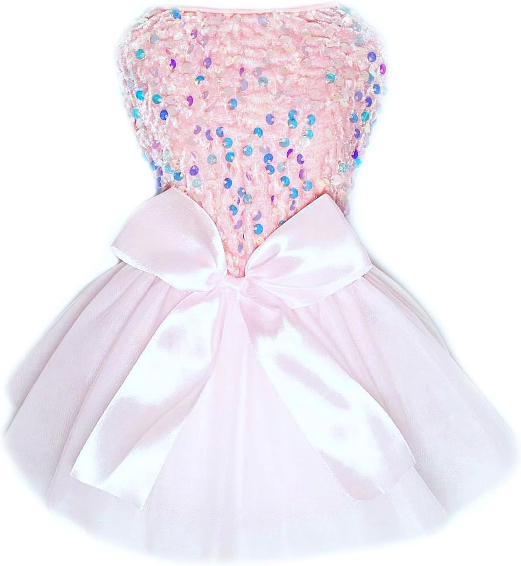 Pet Wedding Party Dresses,Dog Princess Clothes,Cat Dress Skirt Apparel(S)