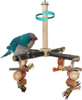 360° Rotating Bird Perch Toy for Small Birds, 1 Pack