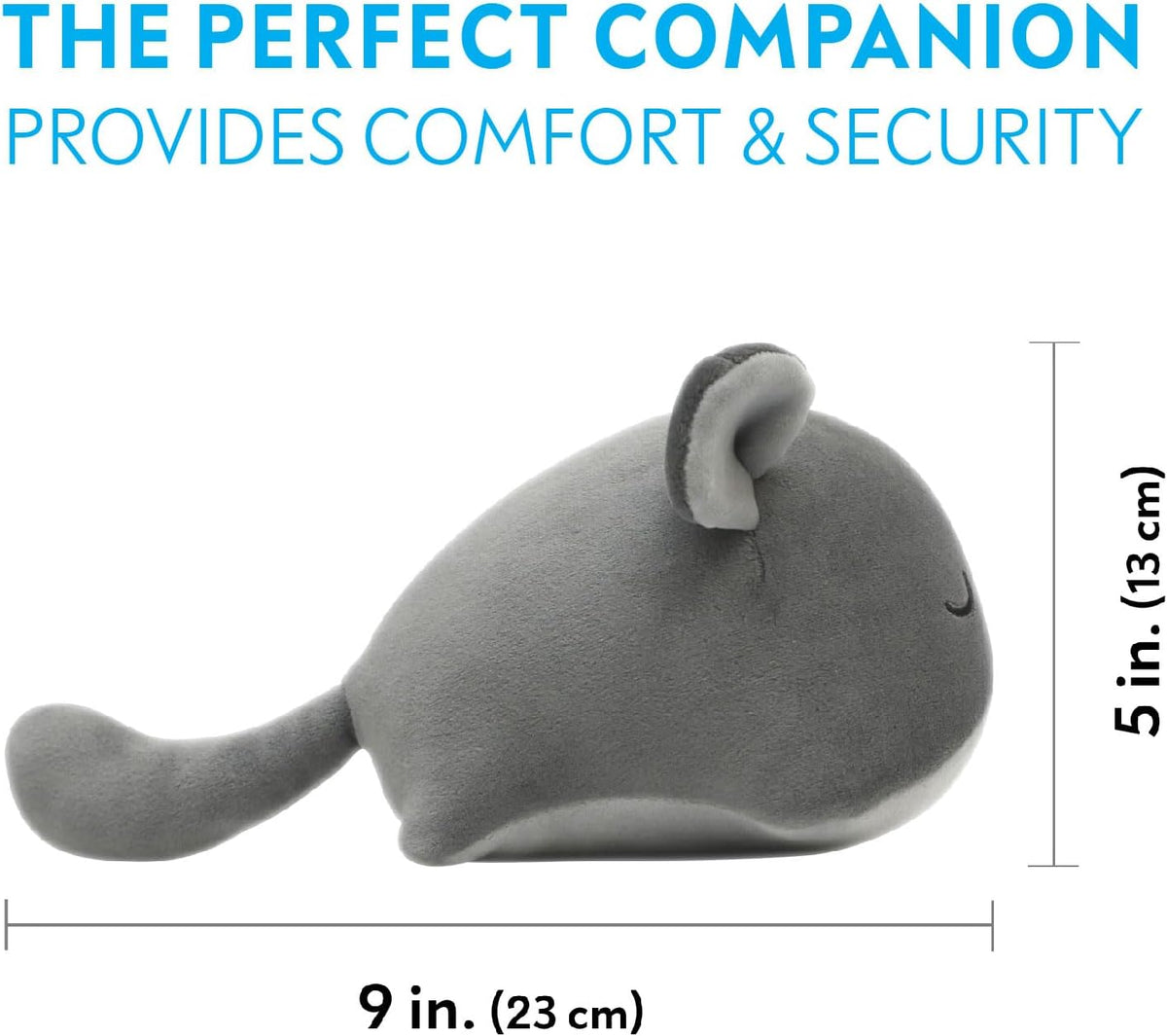 Paw Inspired Chinchilla Cuddler Plush Accessory Toy for Pets, 9 Inch, Gray