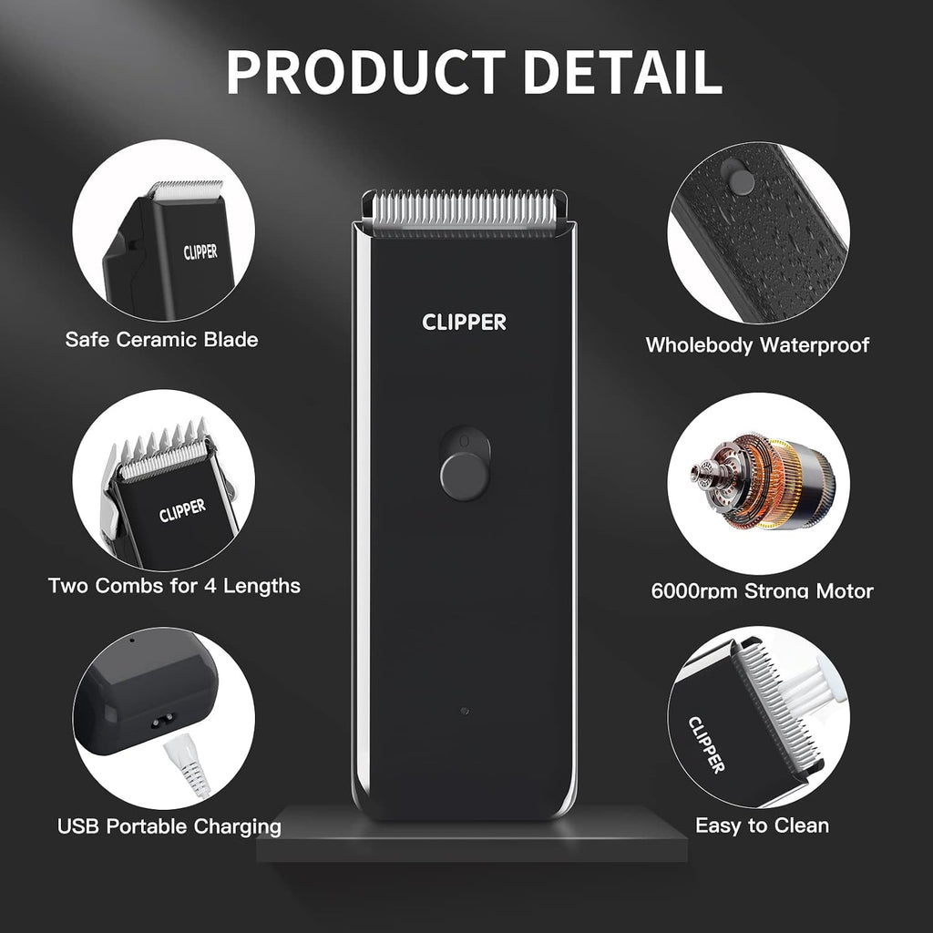 Home Professional Dog Grooming Kit Clipper Low Noise USB Rechargeable for Dog Cat