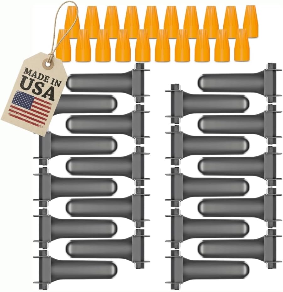 PetsTEK 10 Pack Direct Bury Waterproof Wire Splice Kit, Wire Nut Electrical Connectors for Wire Break Repair, Compatible with PetSafe, SportDog, Dogtra In-Ground Dog Fence Systems, Made in USA