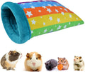 HOMEYA Hamster Sleeping Bag, Small Pet Animals Soft Flannel House Bed Nest Hideout Pouch Sack Sleeping Bed for Hedgehog Squirrel Bunny Guinea Pig Rat Warm Cage Decor Accessory (14 * 11 inch)