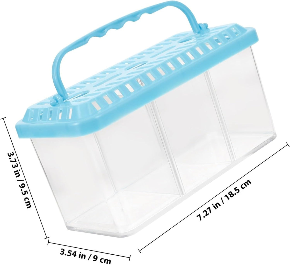 Toyvian Acrylic Fish Breeder Box, Floating Aquarium Isolation Tank