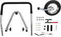 TRIXIE Dog Bike Trailer-to-Stroller Conversion Kit Compatible with Our Dog Trailer #12814 - Convertible Pet Jogger with 360° Swivel Wheel & Brake - in Silver/Black
