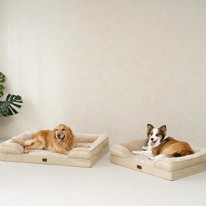 EHEYCIGA Orthopedic Dog Beds for Extra Large Dogs, Waterproof Memory Foam XXL - Image 9
