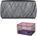 Universal Bird Cage Seed Catcher, Elasticity Airy Gauze Guard Net Cover by Unknown