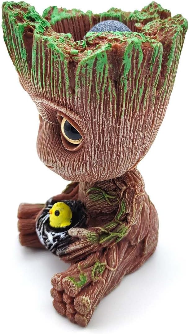 Aquarium Human-Tree Air Bubble Stone Decor with Air Stones