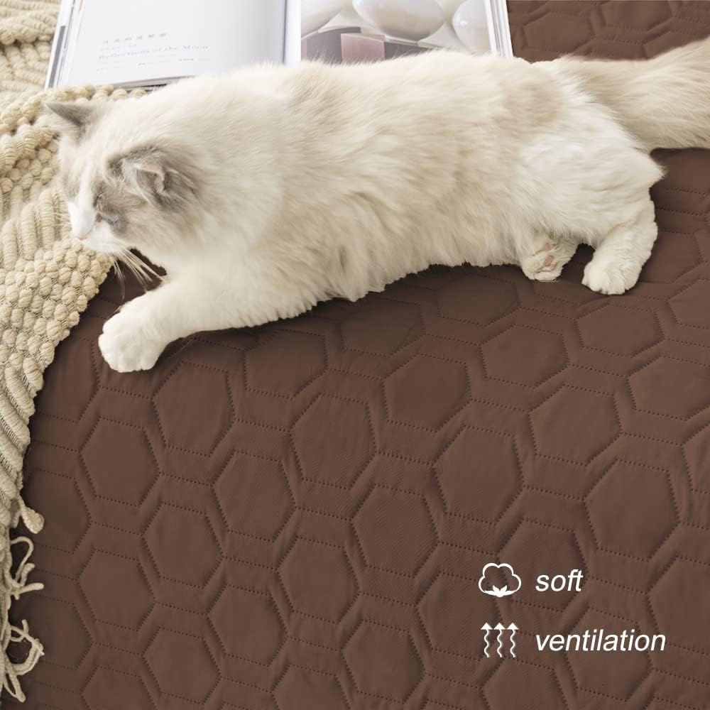 Waterproof Blanket Couch Cover for Dogs Non-Slip Pet Sofa Protector