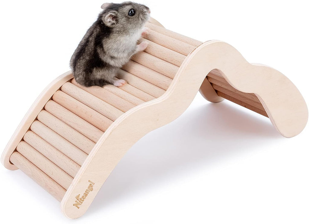 Niteangel Hamster Climbing Bridge Ladder for Hamster Aryclic SandBath Box or Other Small-Sized Pets