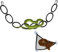 Snake Climbing Rings for Ball Python,Snake Enrichment Toys Ball with Hammock,Reptiletank Cage Decor Habitat Accessories for Terrarium