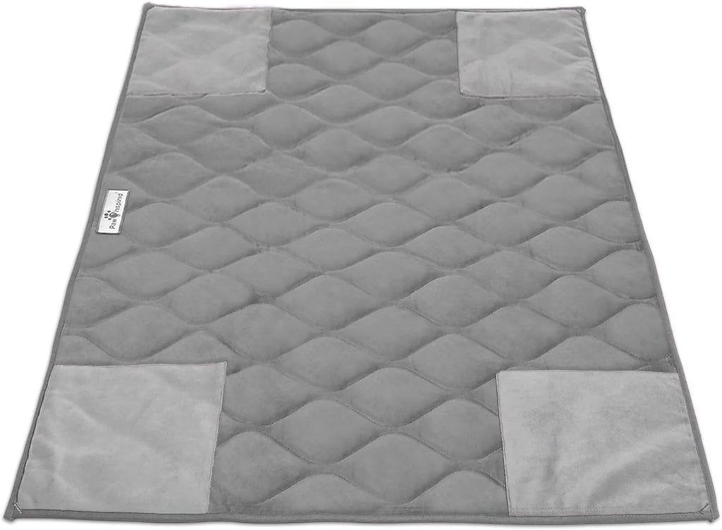 Paw Inspired PopCorner Washable Fleece Cage Liners, C&C 2x3, Gray