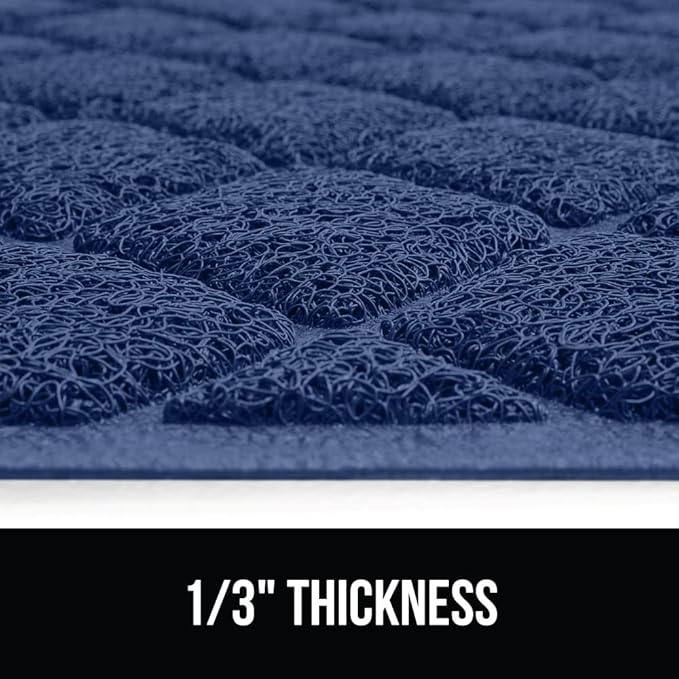GORILLA GRIP Cat Litter Box Mat, Water Resistant, US Designed Kitty Litter - Image 9