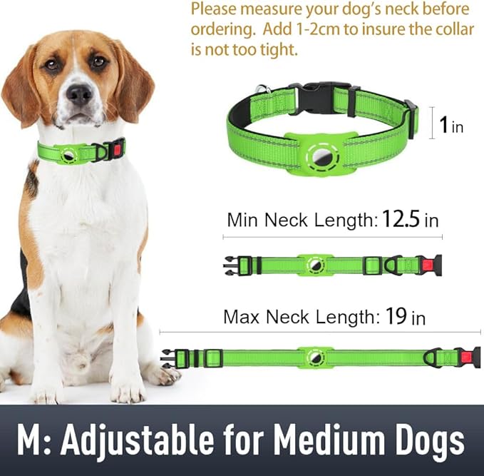 Airtag Dog Collar with AirTag Holder - Image 6