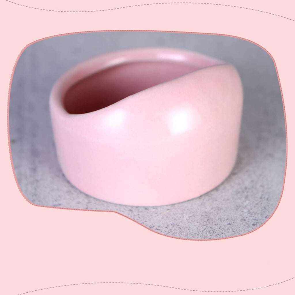 6 Pcs Hamster Ceramic Bowl, Food Dish Feeder Prevent