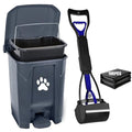 Dog Poop Trash Can Outside by Unknown