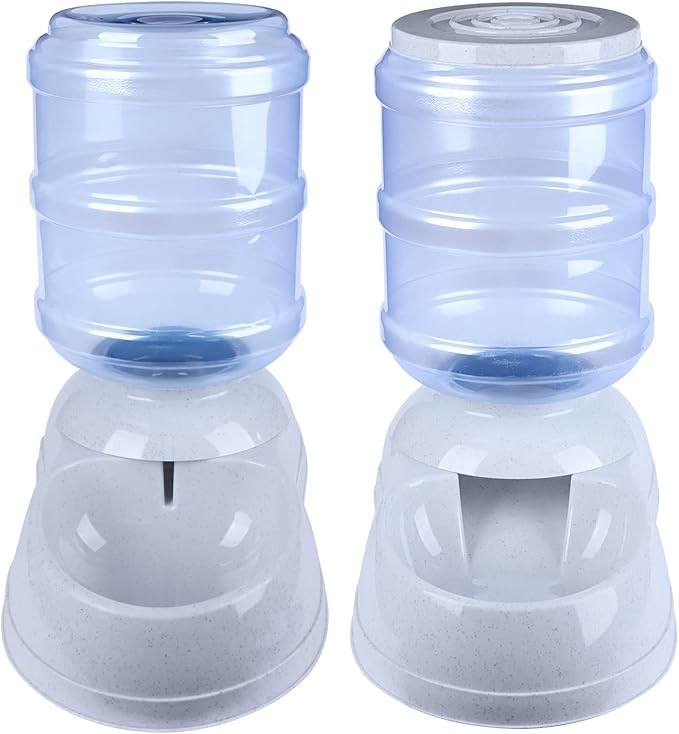 Automatic Pet Feeder and Water Dispenser Gravity Feeder and Waterer Set - Image 2