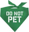 Do Not Pet Dog Bandana by TeesTails