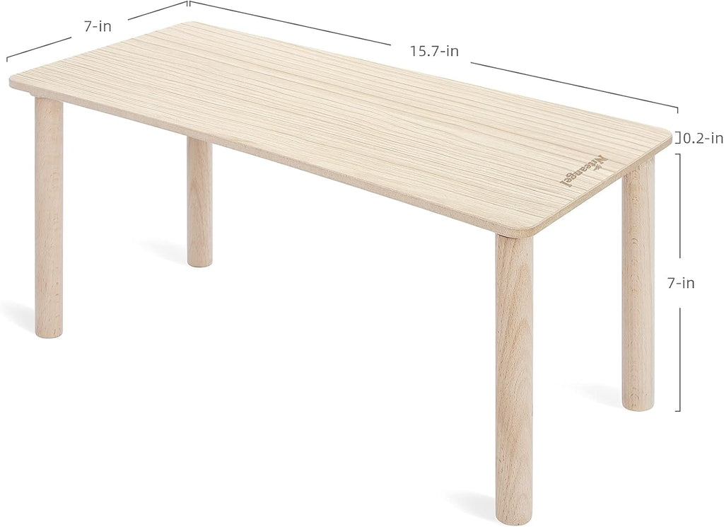 Niteangel Hamster Play Wooden Platform: Rectange - 7" L x 15.7" W - 7" H