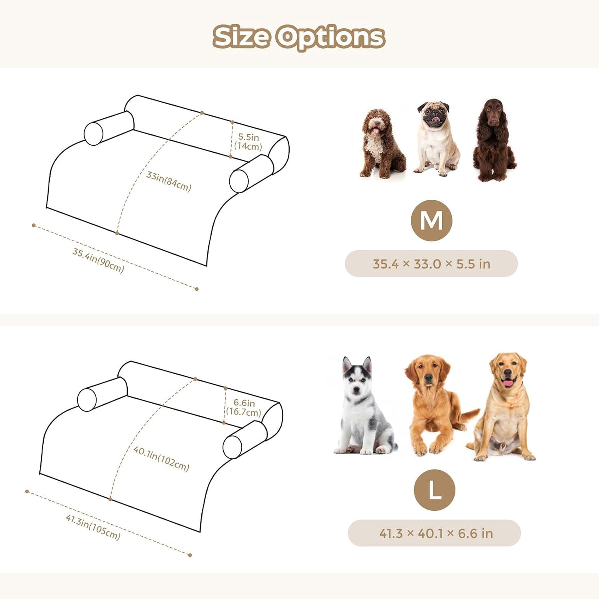 Avont Breathable Dog Couch Mat, Non-Slip Sofa Protector with Soft Plush