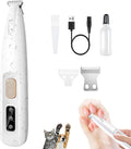 1PC Dog Paw Trimmer with LED Light, 35dB Low Noise Precision Pet Paw Trimmer by Unknown
