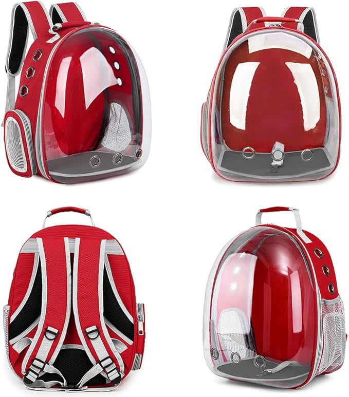Pet Backpack Carrier, Bubble Backpack Cat Carrier, Pets and Small Dogs - Image 6