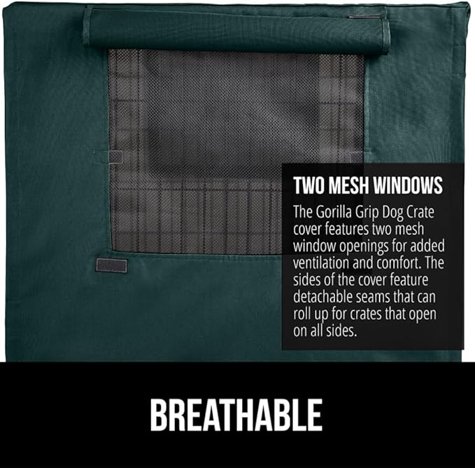 GORILLA GRIP Dog Crate Covers Compatible - Image 4