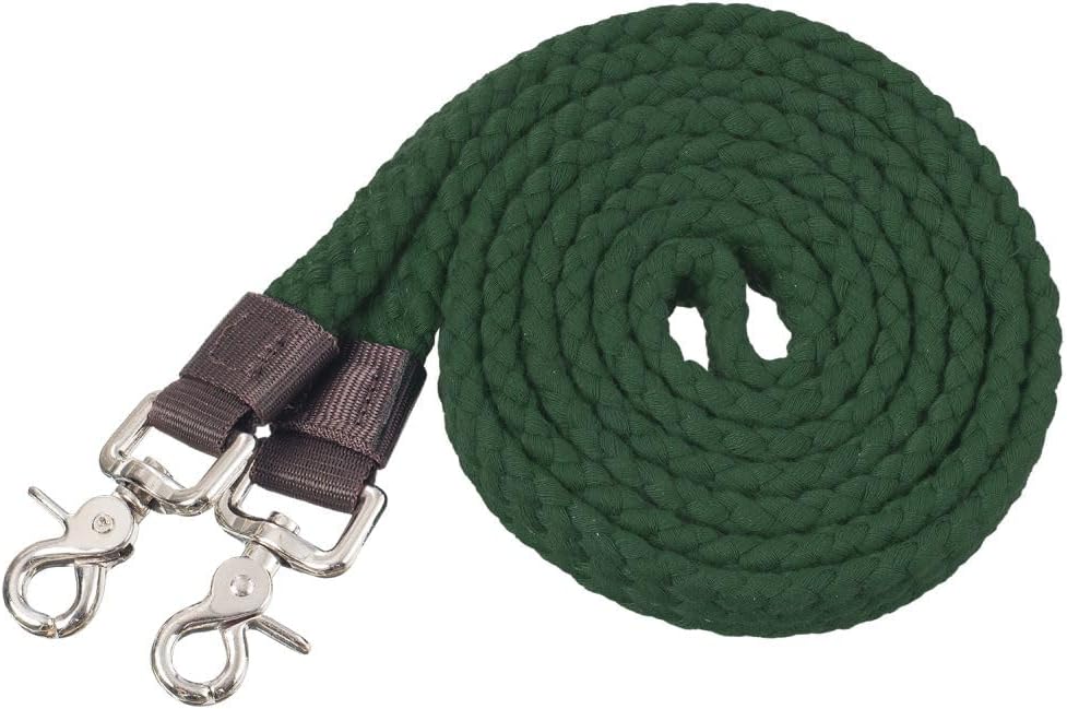 Tough 1 Flat Cotton Roping Reins 7ft